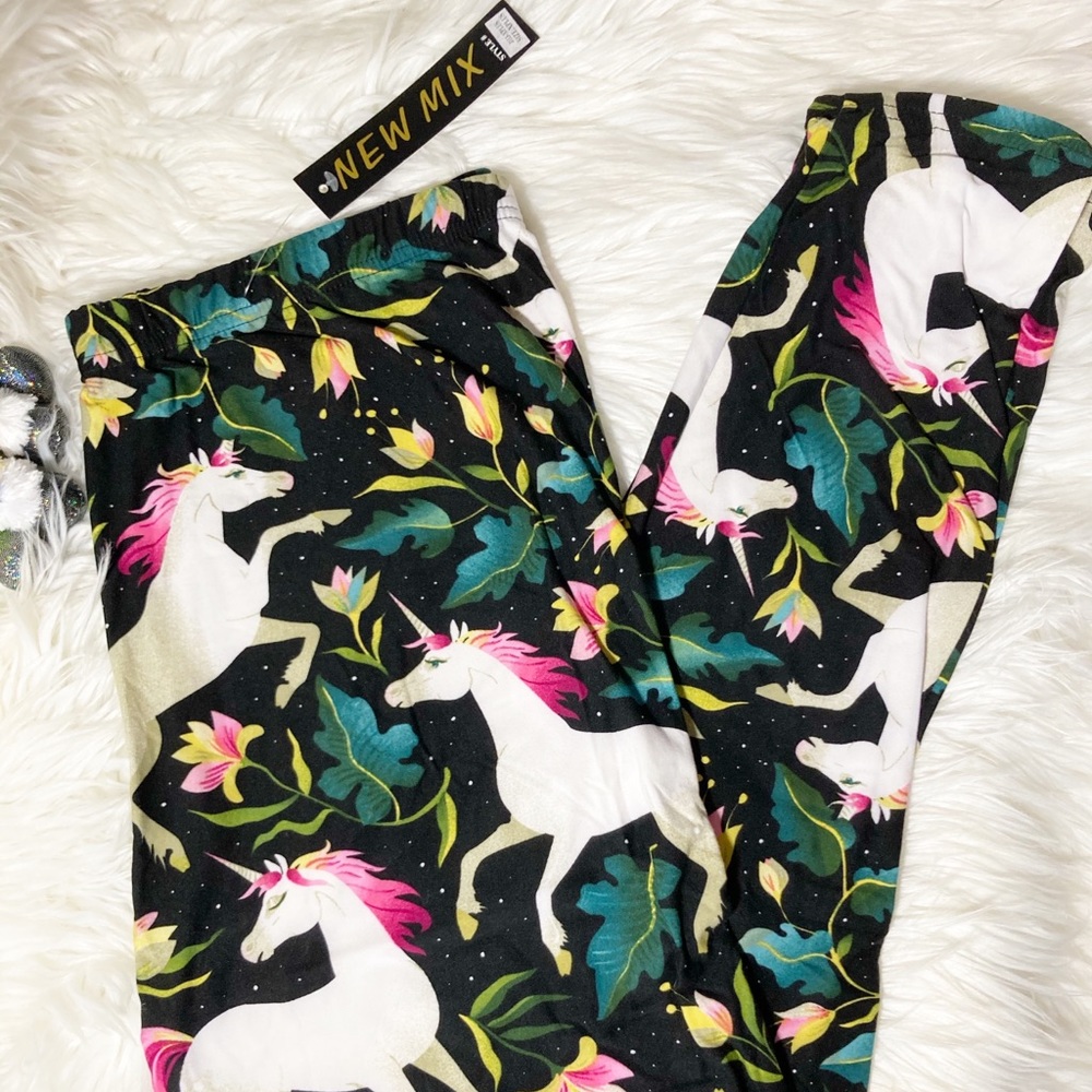 New Soft Realistic Unicorn Leggings TC2